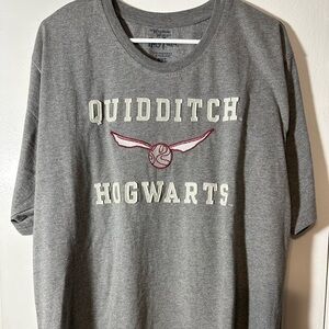 Harry Potter Quidditch Hogwarts embroidered T-shirt